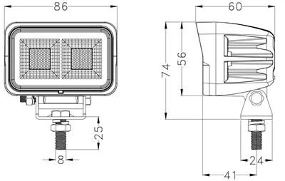 40 W Rectangle Led Flood Light