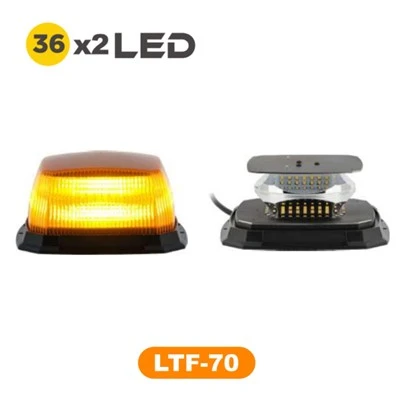 72LED Heavy Duty Warning Strobe Beacon Lamp Mini Light Bar For Car Accessories suppliers